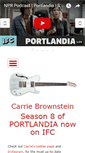Mobile Screenshot of carriebrownstein.com
